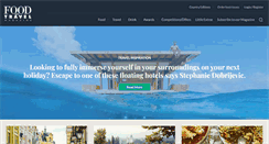 Desktop Screenshot of foodandtravel.com