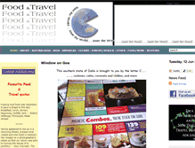 Tablet Screenshot of foodandtravel.com.au