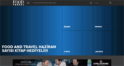 Desktop Screenshot of foodandtravel.com.tr